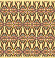 abstract floral pattern stylish geometric vector image vector image