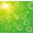 abstract particles bokeh flare pattern background vector image vector image