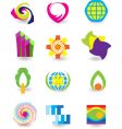 elements icons vector image