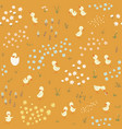 cute little ducks childish seamless pattern vector image