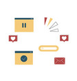 collection of graphic elements that used vector image