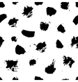 grunge seamless pattern ink splashes background vector image vector image