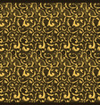 vintage baroque background vector image