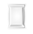 food pillow package for cookie candy or other vector image