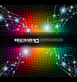 high tech background vector image vector image