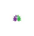 cross religious logo icon vector image