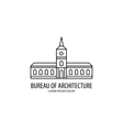 real estate logo vector image