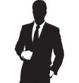 man in suit vector image