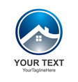 realty logo design concept and idea real estate vector image