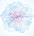 watercolor floral vintage card vector image