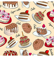 cake seamless vector image