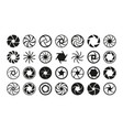 lens aperture camera shutter and optic diaphragm vector image vector image