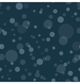 seamless pattern with transparent circles vector image