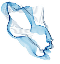 Digital soul machine artificial intelligence Vector Image