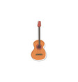 single continuous line drawing classical acoustic vector image vector image