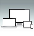 device set vector image vector image
