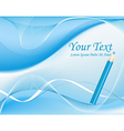 blue elegant abstract background vector image