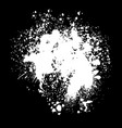 hand drawing white paint splashes vector image