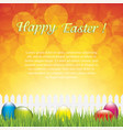easter background vector image vector image