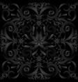 seamless white floral background vector image vector image