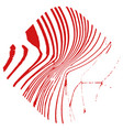 distress overlay texture vector image