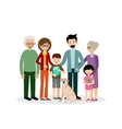 family vector image