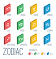 icons set - zodiac signs vector image vector image