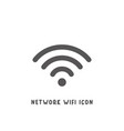 network wifi icon simple flat style vector image vector image