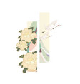 crane birds japanese background with hand drawn vector image