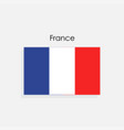 france flag vector image