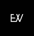 we or ew abstract outstanding professional vector image