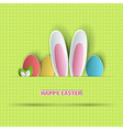 happy easter vector image vector image