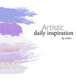 grunge brushes surface decoration pattern vector image