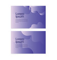 wallpaper background template design vector image vector image