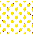 seamless pattern with chickens or roosters vector image
