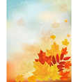 abstract retro autumn background for your design vector image vector image