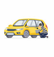 car thief - cartoon people characters vector image