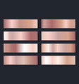 collection of backgrounds with a metallic vector image