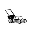 lawn mower isolated simple element vector image