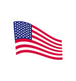 usa flag icon design template isolated vector image