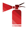 extinguisher icon vector image
