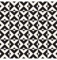 seamless black and white square triangle vector image