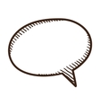 speech bubble dialog element vector image