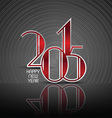 art deco styled new year background vector image