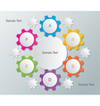 infographic background vector image vector image