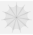 spiderweb icon vector image vector image