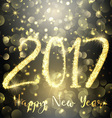 happy new year sparkle background 1310 vector image vector image