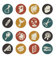 education icons vector image