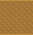 seamless celtic knot infinity pattern vector image vector image