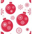 christmas seamless vector image